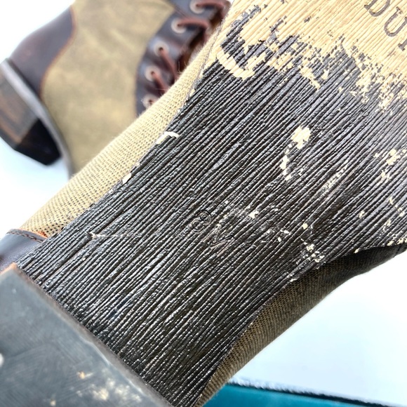 Durango World Traveler Vintage Combat Boots - Picture 12 of 15